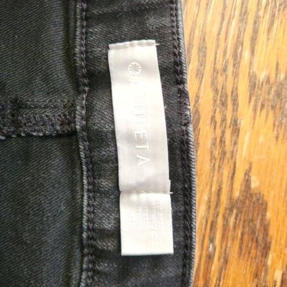 Athleta Sculptek Ultra Skinny Metallic Jean in Carbon Wash sz 4 - Picture 3 of 5